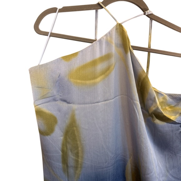 Mus & BomBon Aruba Halter Slip Dress color Azul sz L - Picture 4 of 15